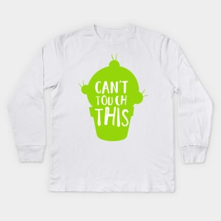 Can't Touch This, Cactus, Cacti, Succulent, Plant Kids Long Sleeve T-Shirt